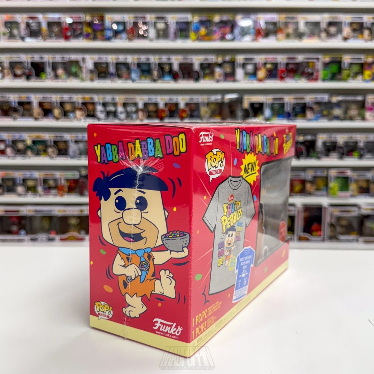 Funko Pop Animation Fred Flintstone w/Spoon Small Tee GameStop 146 Vinyl Figure