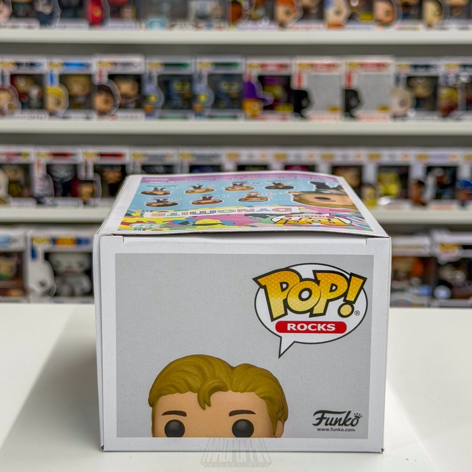 Funko Pop Rocks BTS Dynamite Jimin 222 Boy Band Korean K-Pop Toy Vinyl Figure