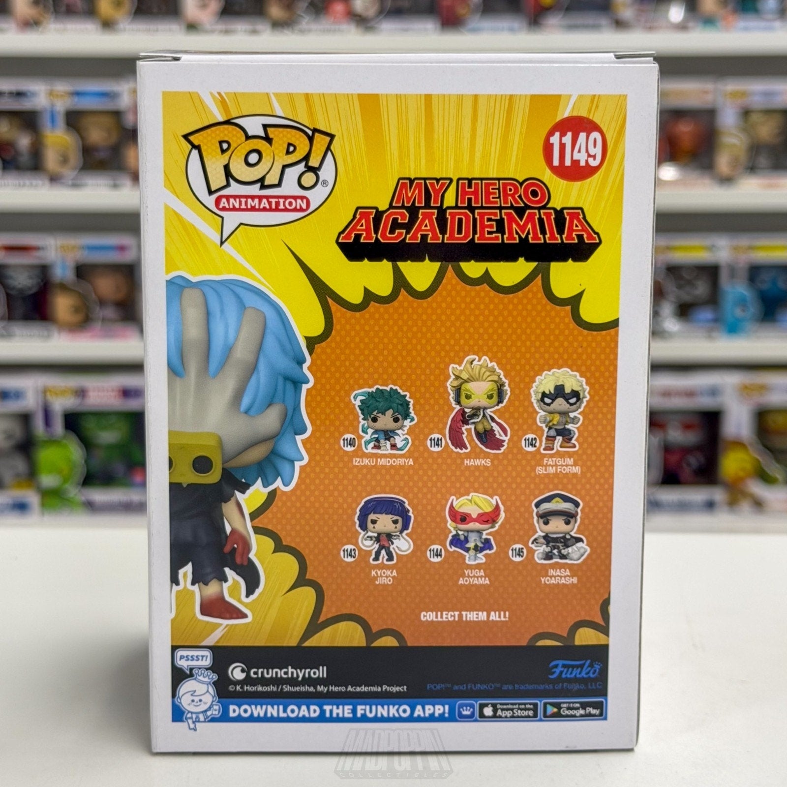 Funko Pop Anime My Hero Academia Tomura Shigaraki Entertainment Earth 1149 Manga