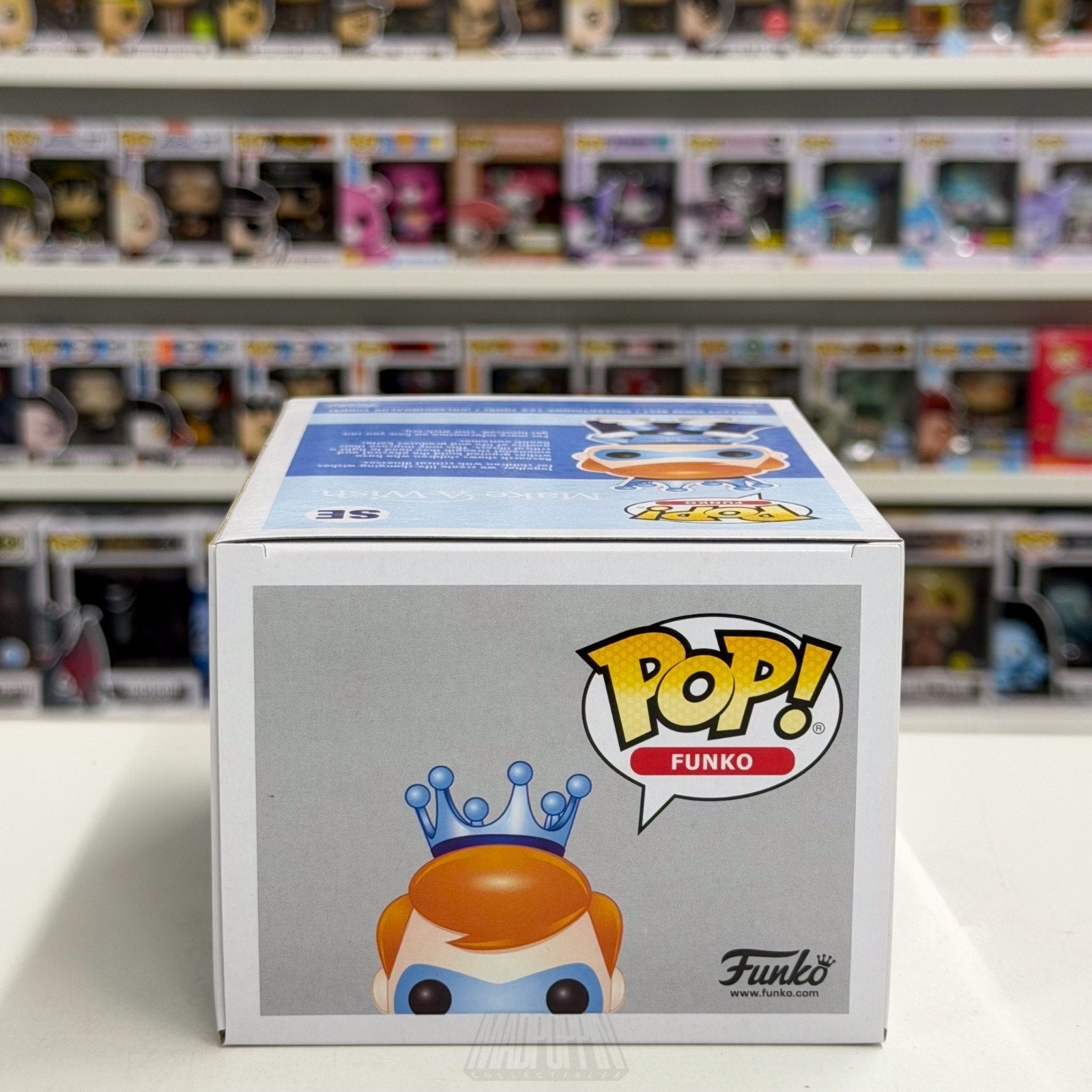Funko Pop Make a Wish Freddy Funko Superhero Metallic 5000 PCS SE Vinyl Figure