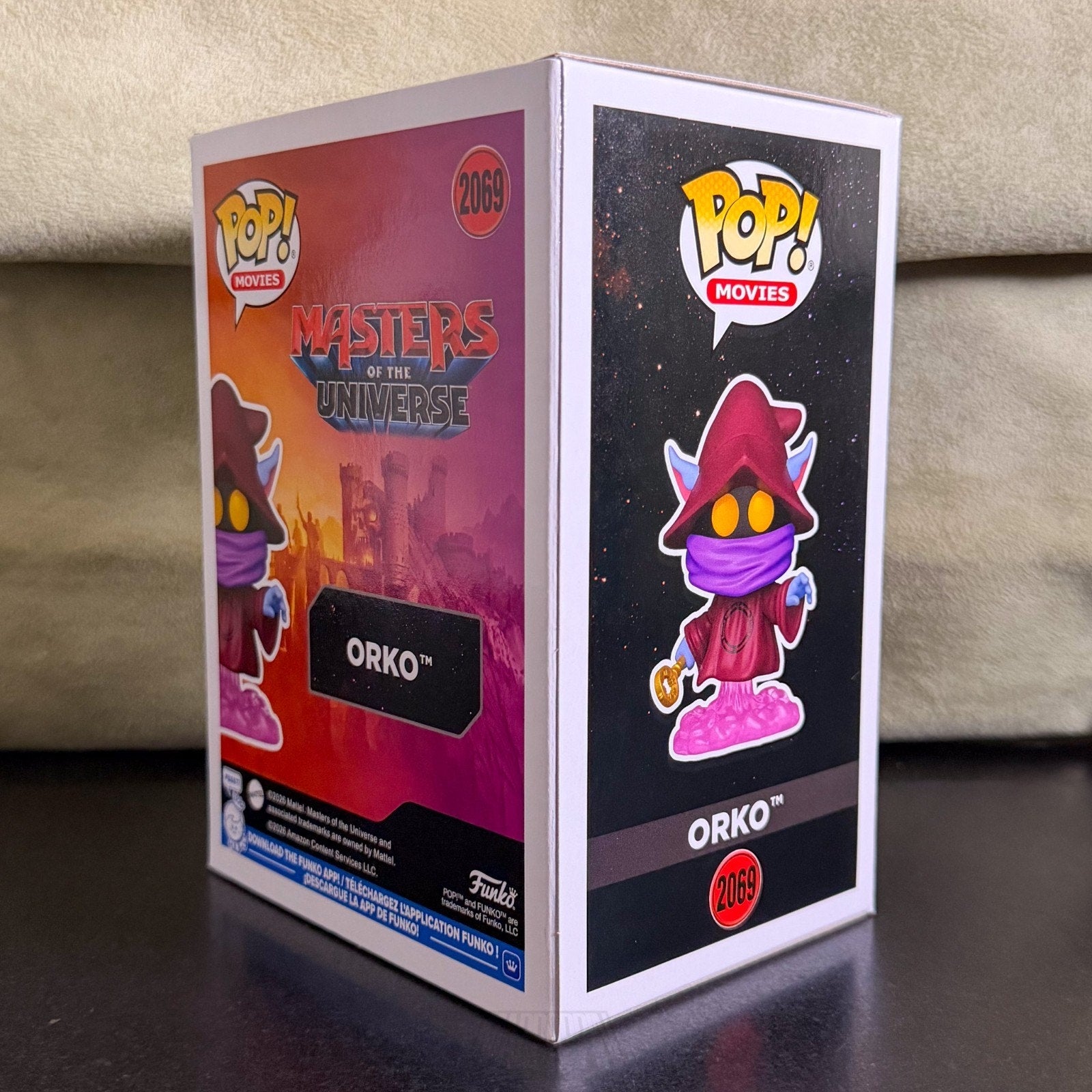 Funko Pop Movies Masters of the Universe Orko 2069 SDCC 2026 MOTU Vinyl Figure
