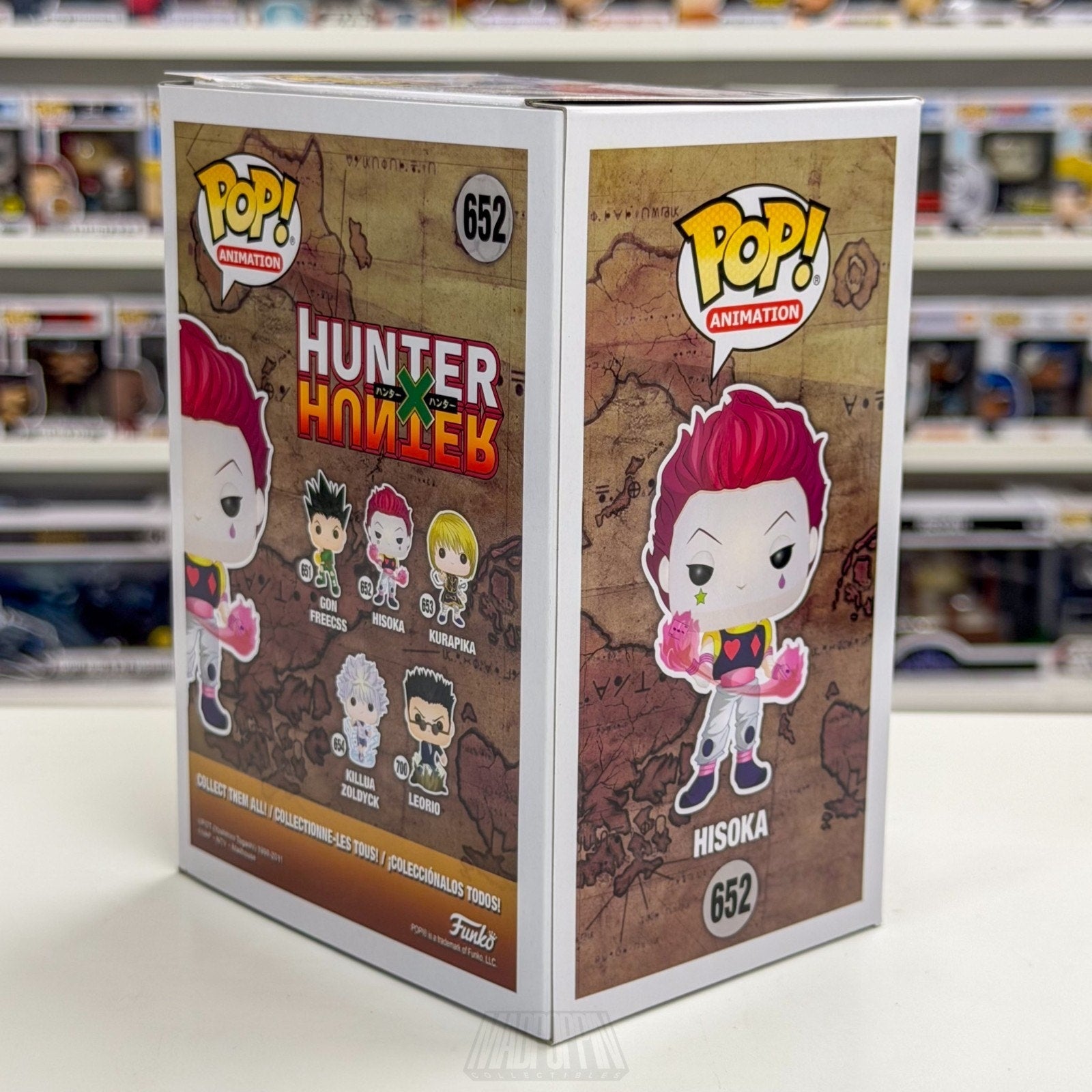 Funko Pop Anime Hunter x Hunter Hisoka 652 Jester Japanese Manga Vinyl Figure