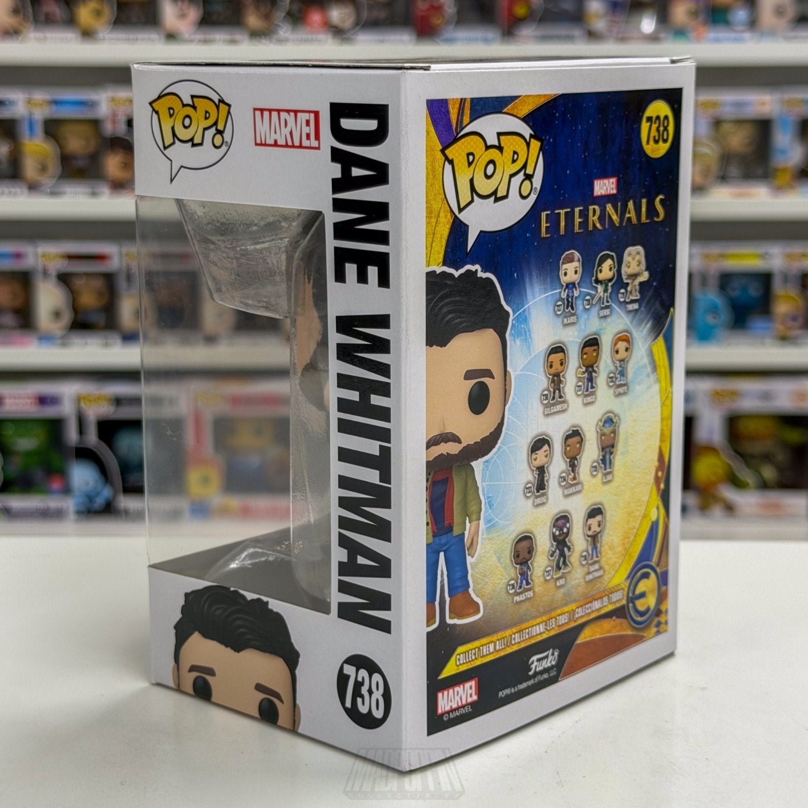 Funko Pop Eternals Dane Whitman 738 Marvel Black Knight Ebony Blade Vinyl Figure