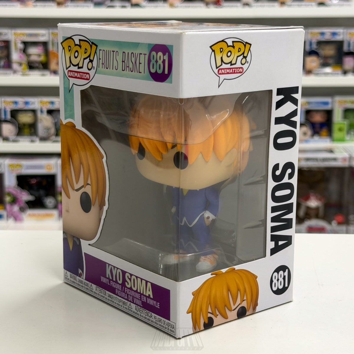 Funko Pop Anime Fruits Basket Kyo Soma 881 Japanese Manga Toy Vinyl Figure
