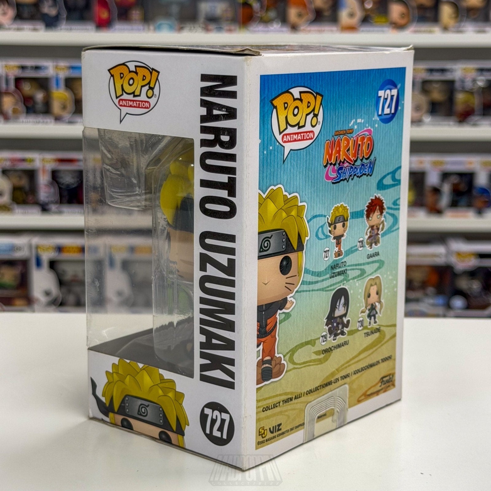 Funko Pop Anime Shippuden Naruto Uzumaki Running 727 Japanese Manga Vinyl Figure