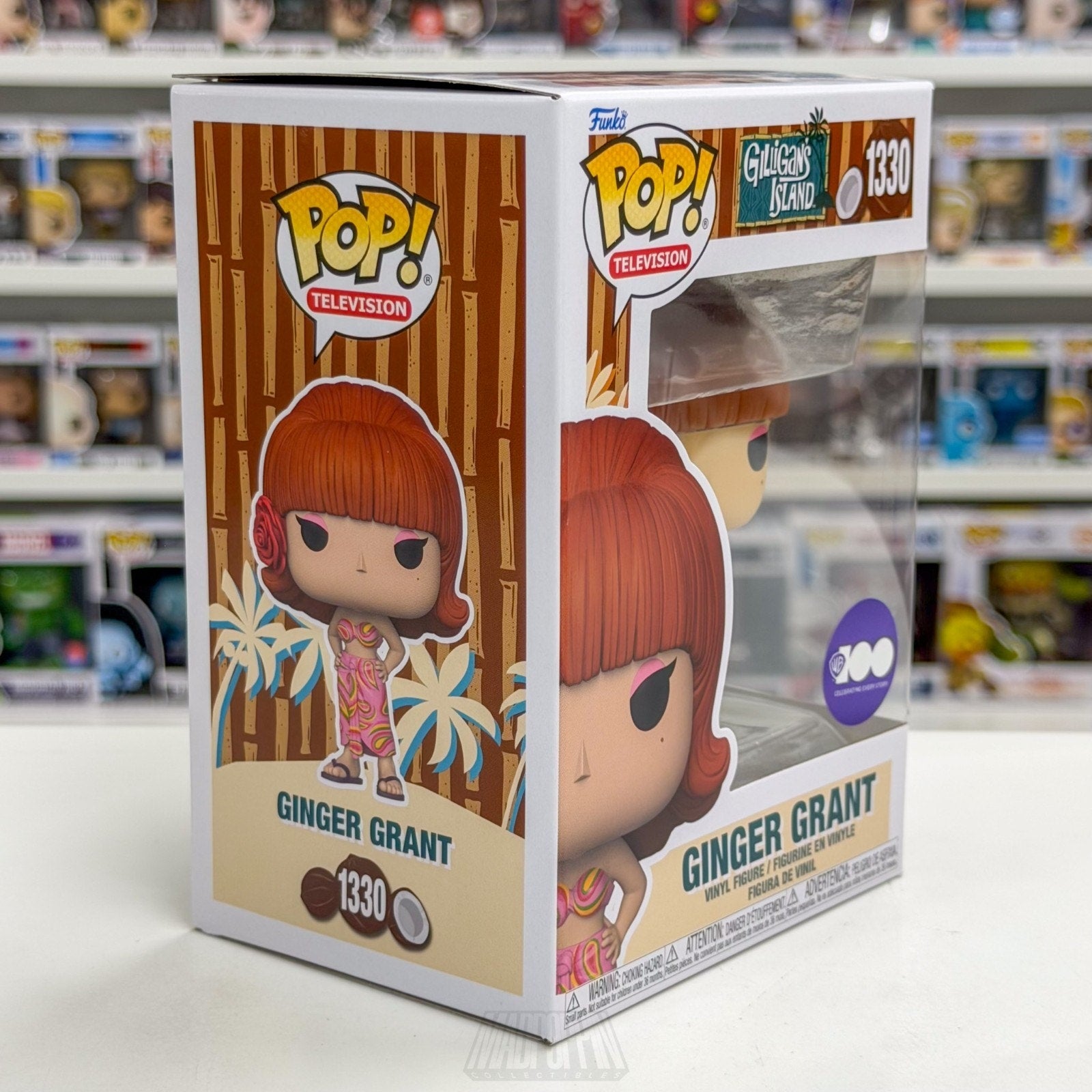 Funko Pop TV Gilligan's Island Ginger Grant 1330 Hollywood Star Toy Vinyl Figure