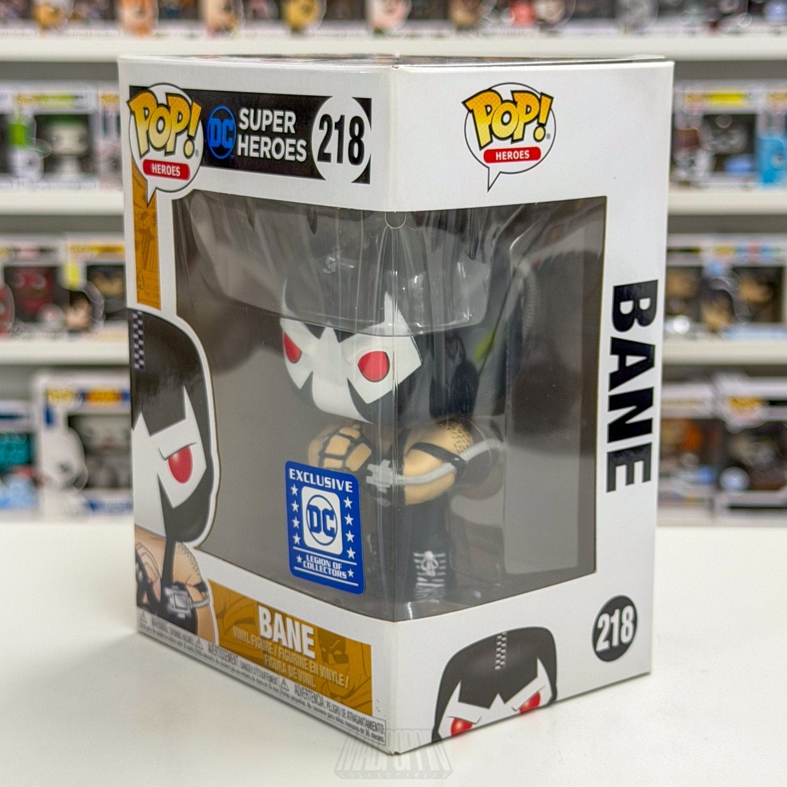 Funko Pop DC Super Heroes Bane Legion of Collectors 218 Villains Vinyl Figure