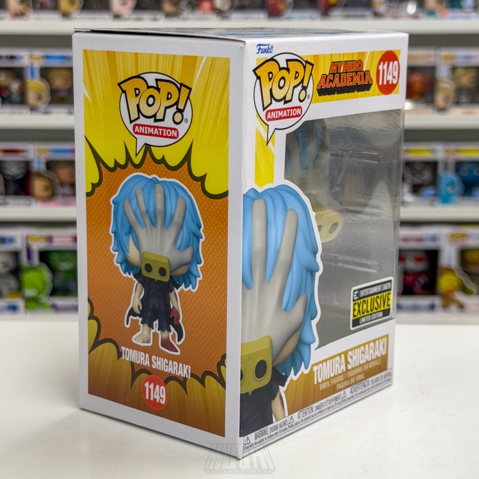 Funko Pop Anime My Hero Academia Tomura Shigaraki Entertainment Earth 1149 Manga