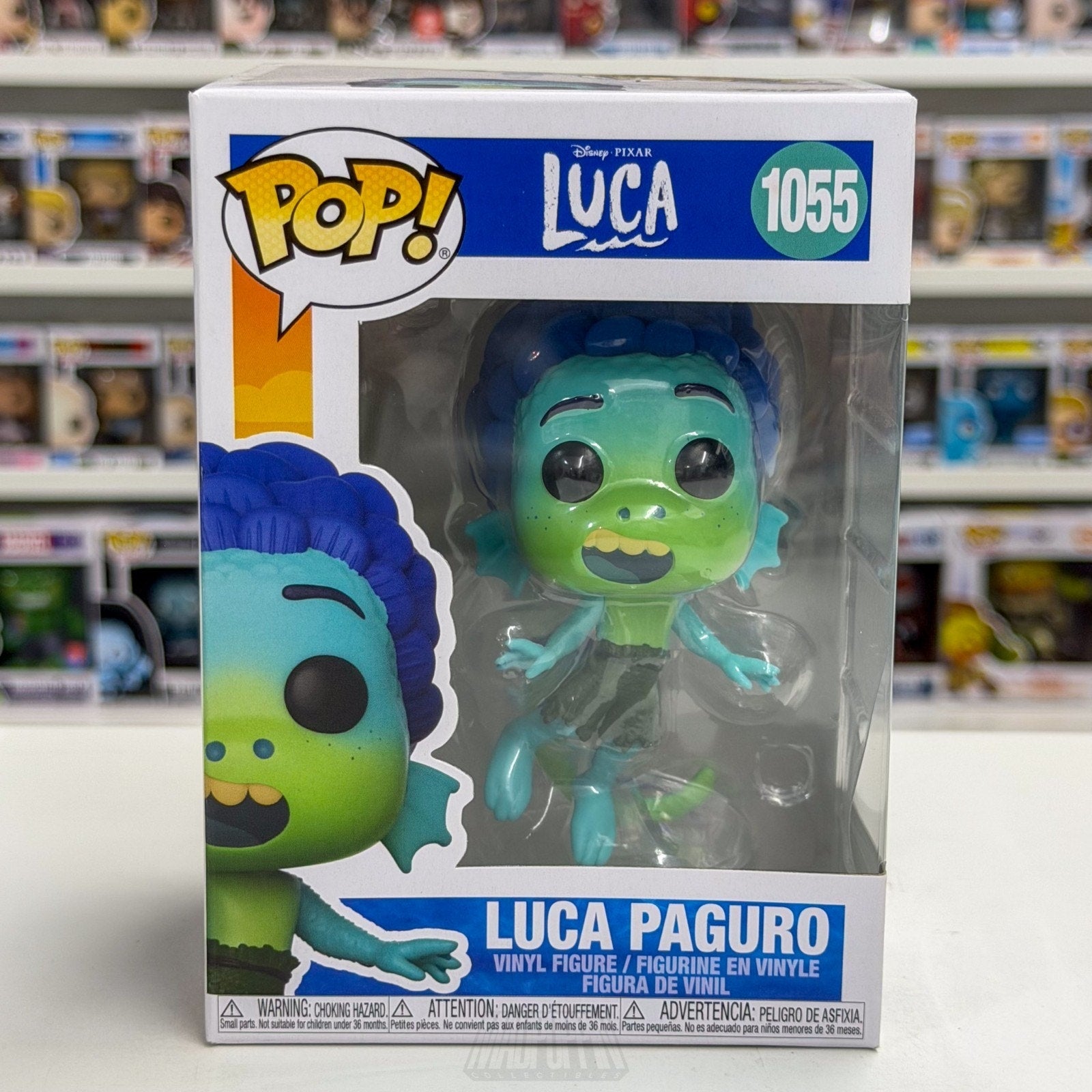 Funko Pop Disney Pixar Luca Paguro 1055 Sea Monster Animation Toy Vinyl Figure