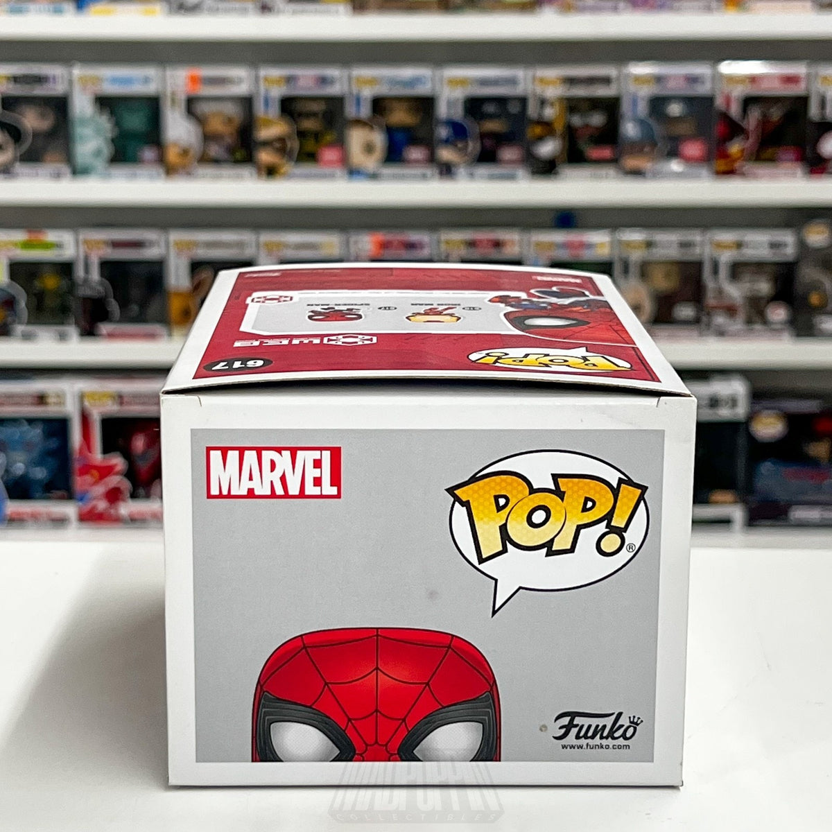 Funko Pop Marvel WEB Spider-Man Disney Parks Exclusive 617 Toy Vinyl Figure