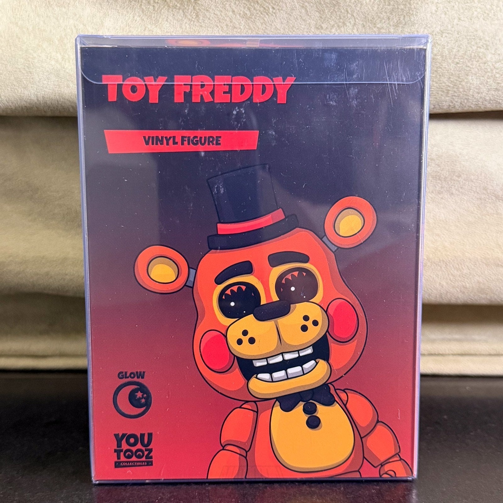 Youtooz Five Nights at Freddys Toy Glow IT'SUGAR SDCC 2026 Signed Kellen Goff