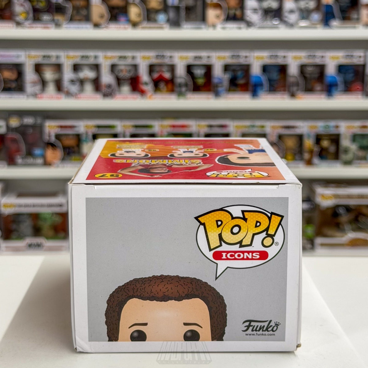 Funko Pop Icons Richard Simmons Blue 57 Fitness Aerobics Instructor Vinyl Figure