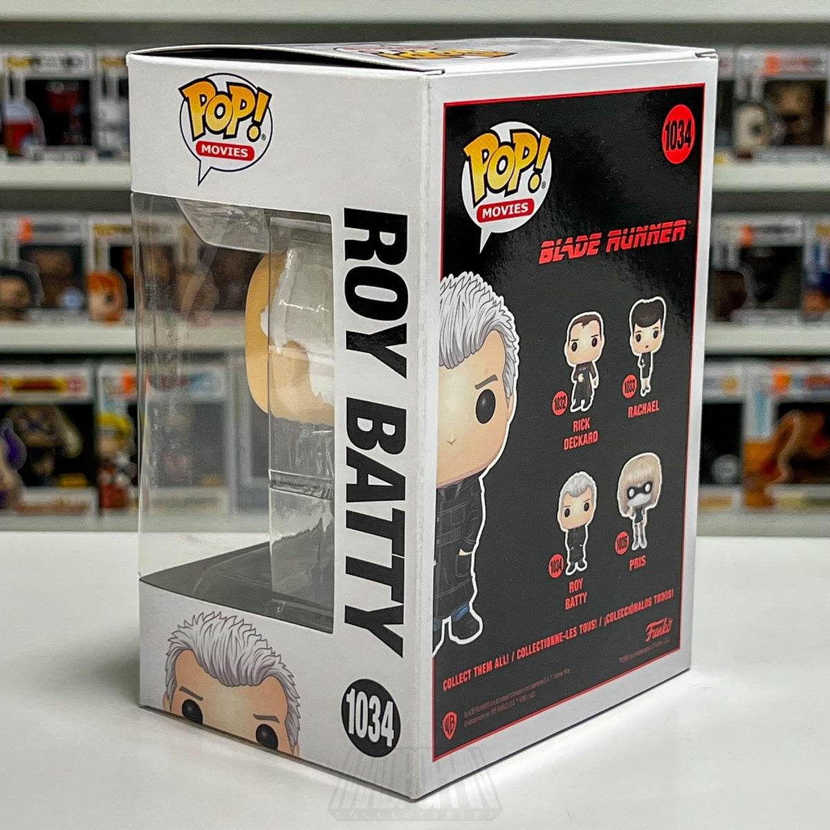 Funko Pop Movies Blade Runner Roy Batty 1034 Replicant Sci-Fi Toy Vinyl Figure