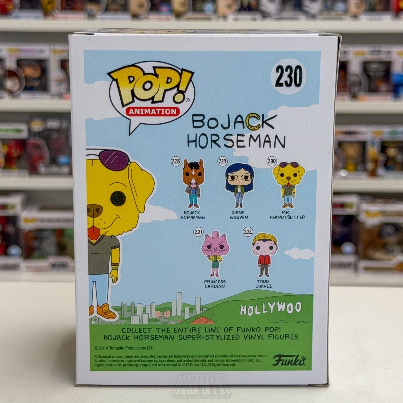 Funko Pop Animation Bojack Horseman Mr Peanutbutter 230 Netflix Toy Vinyl Figure