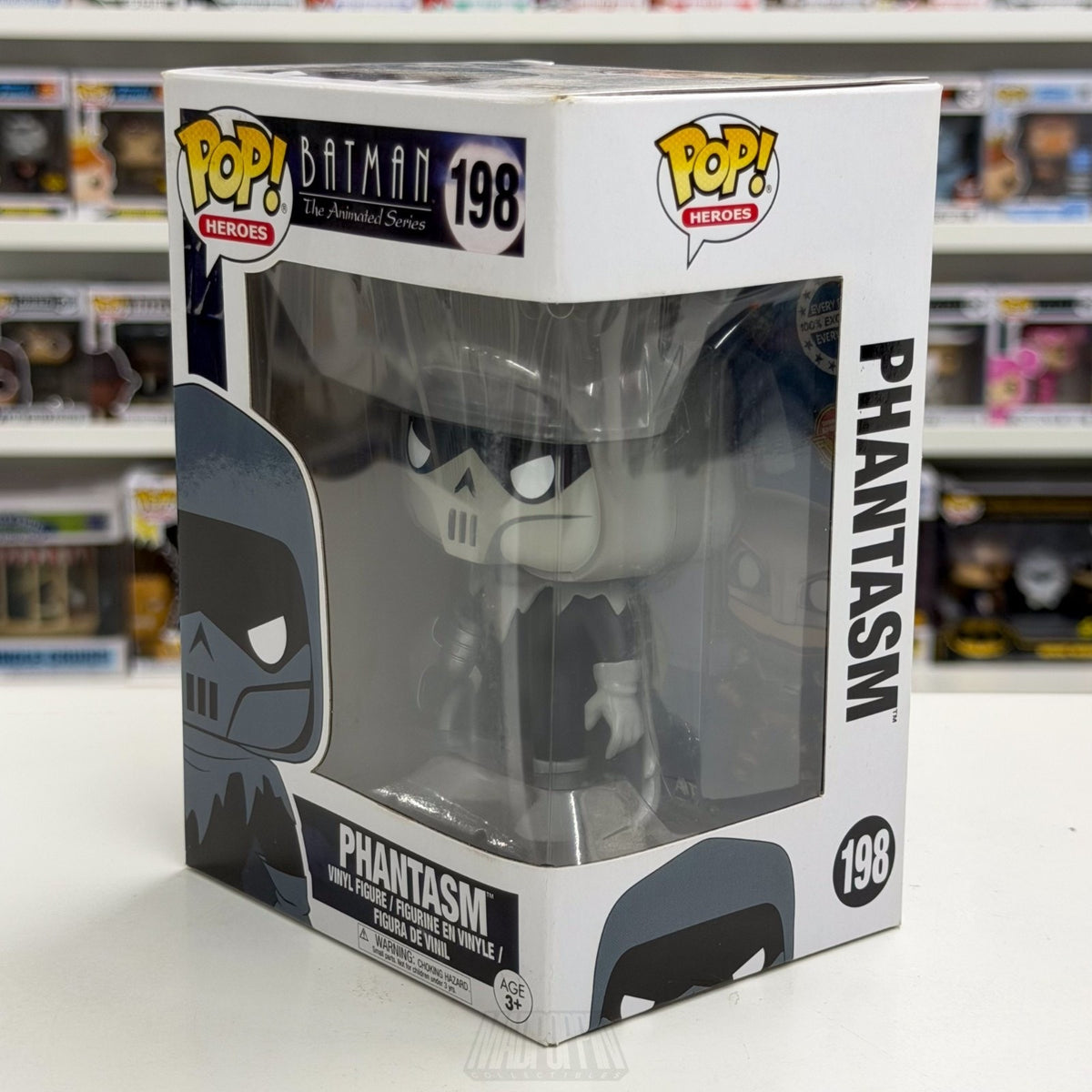 Funko Pop DC Heroes Batman Animated Series Phantasm 198 Vigilante Vinyl Figure