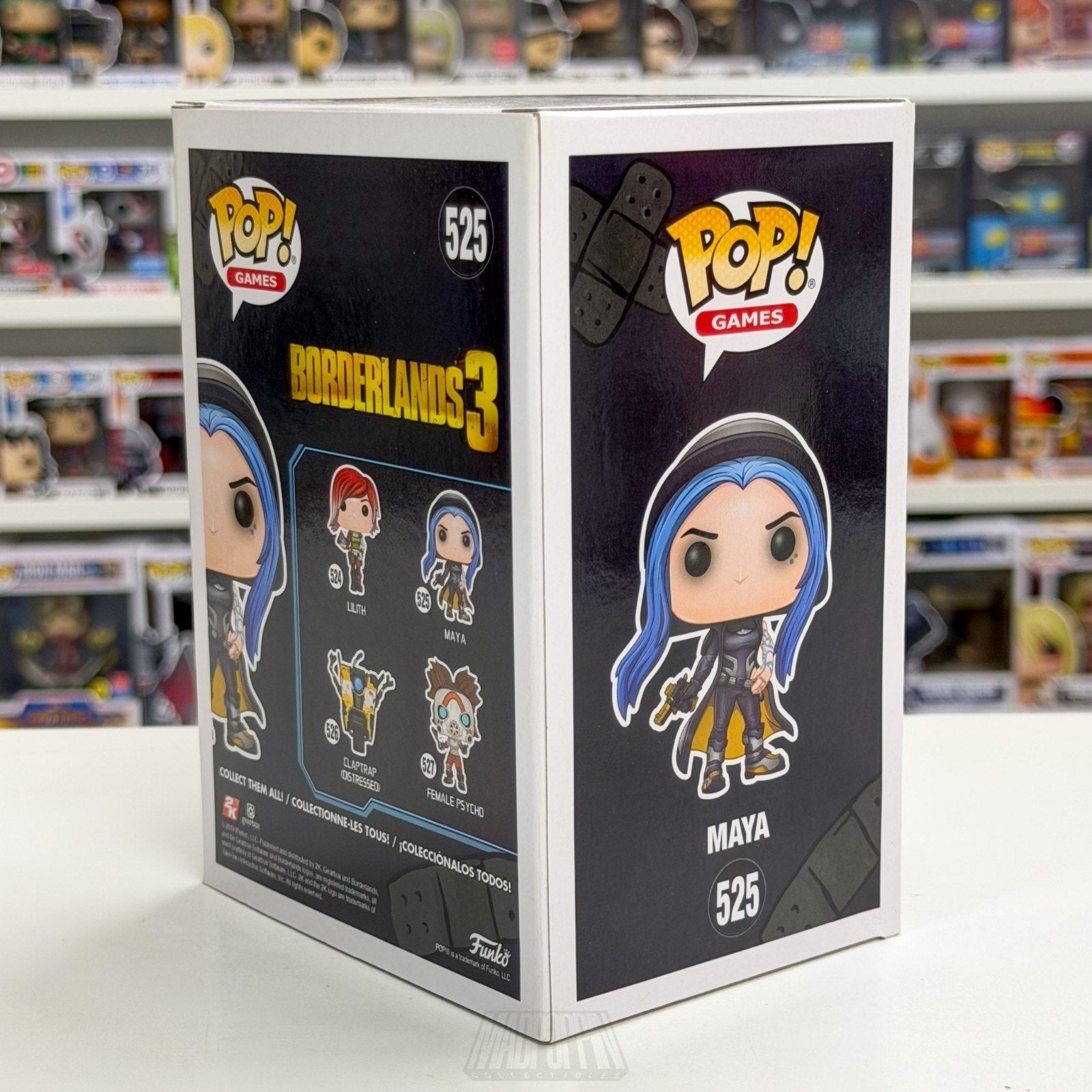 Funko Pop Games Borderlands 3 Maya GameStop 525 Siren Athenas Toy Vinyl Figure