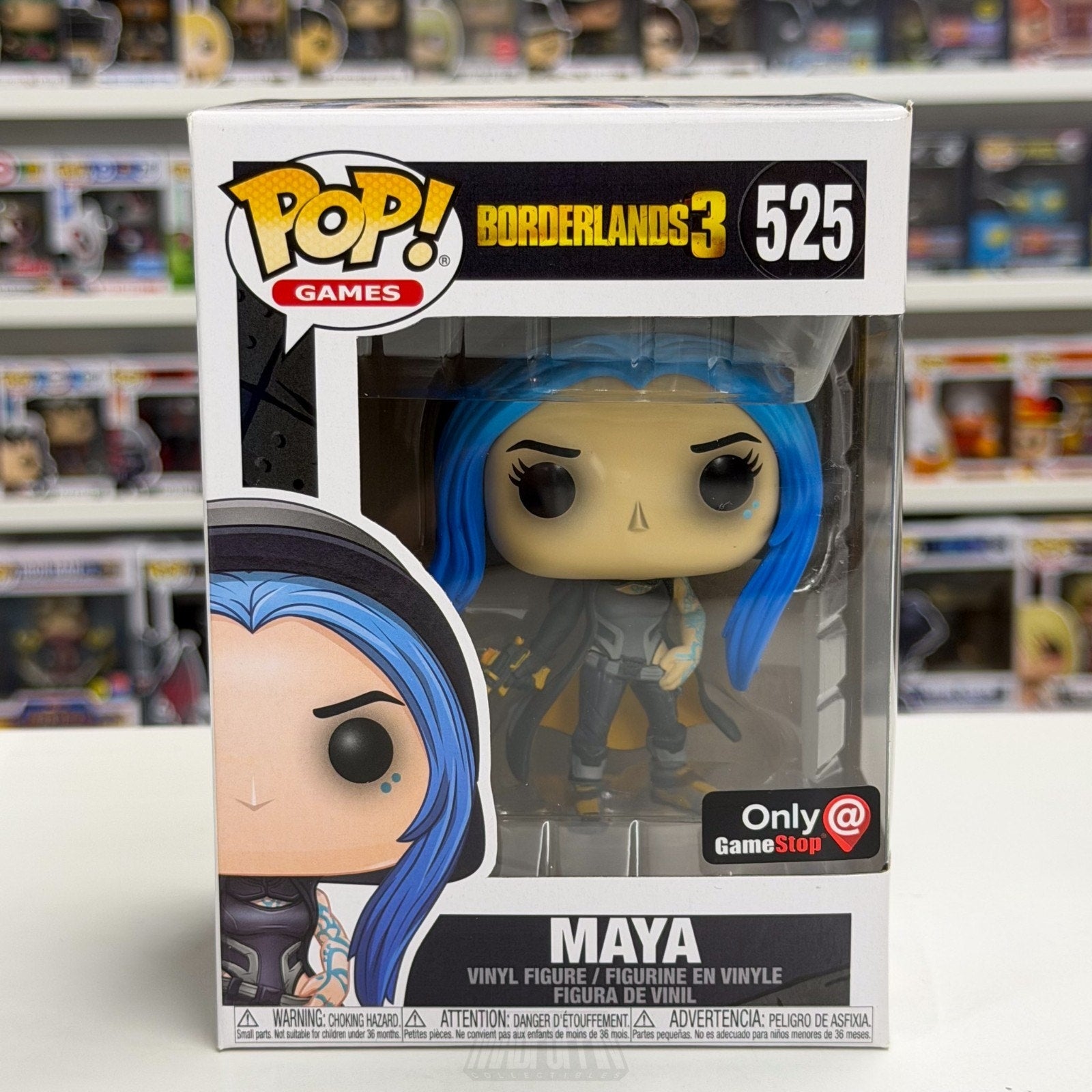 Funko Pop Games Borderlands 3 Maya GameStop 525 Siren Athenas Toy Vinyl Figure