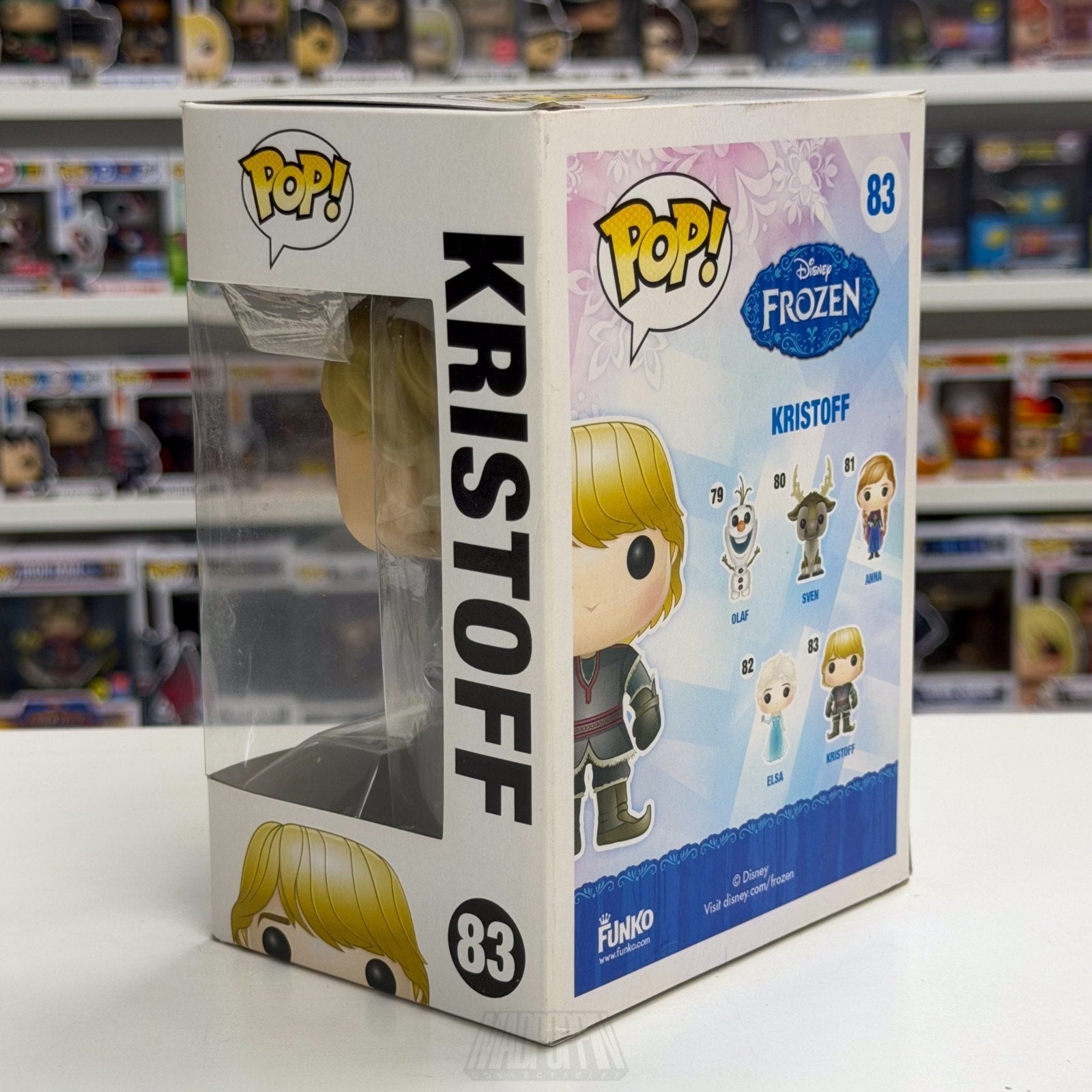 Funko Pop Disney Frozen Kristoff 83 Iceman Snow Queen Fairy Tale Vinyl Figure