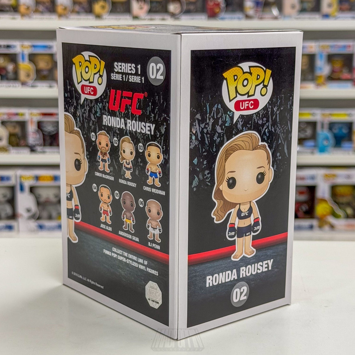 Funko Pop UFC Ronda Rousey 02 Vaulted MMA Female Fighter Champ Toy Vinyl Figure