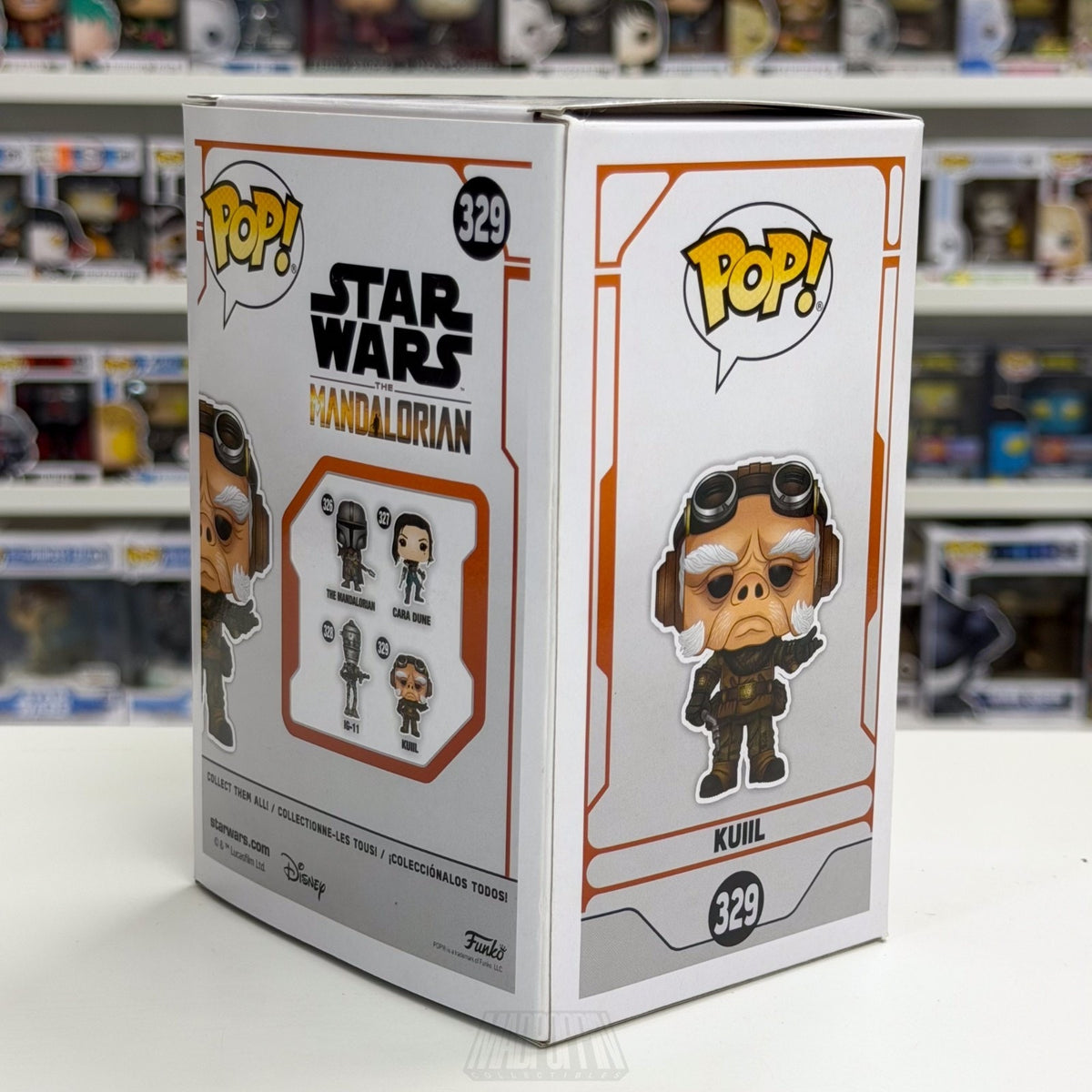 Funko Pop Star Wars Mandalorian Kuiil 329 I Have Spoken Ugnaught Vinyl Figure