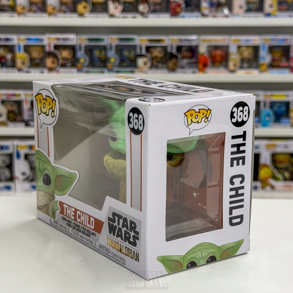 Funko Pop Star Wars Mandalorian The Child Grogu 368 Baby Yoda Toy Vinyl Figure