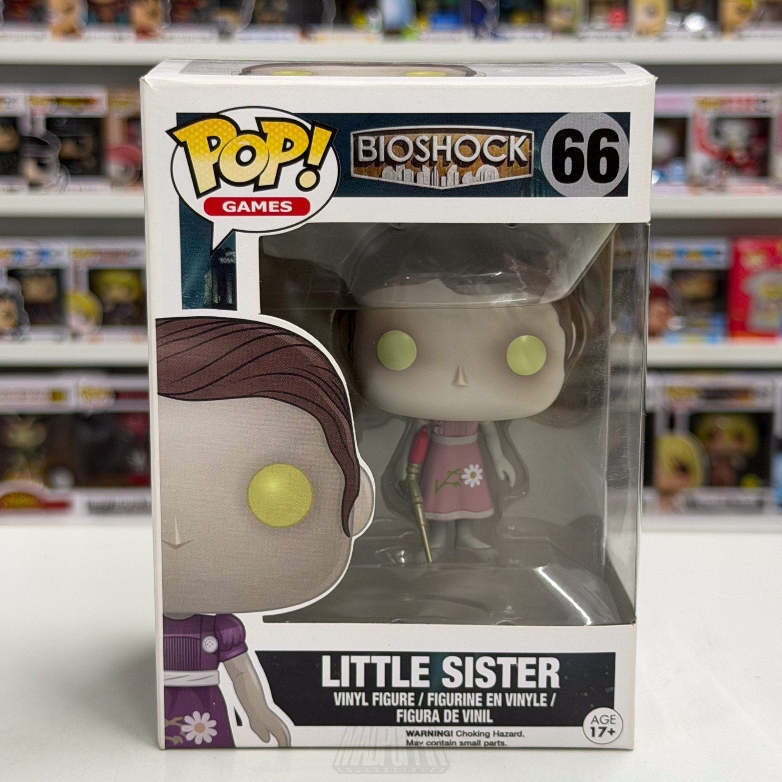 Funko Pop Games Bioshock Little Sister 66 FPS Rapture Gatherers Toy Vinyl Figure