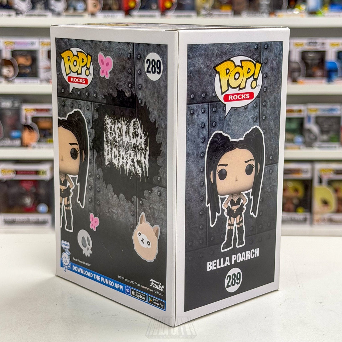 Funko Pop Rocks Bella Poarch 289 Filippino Social Media TikTok Toy Vinyl Figure
