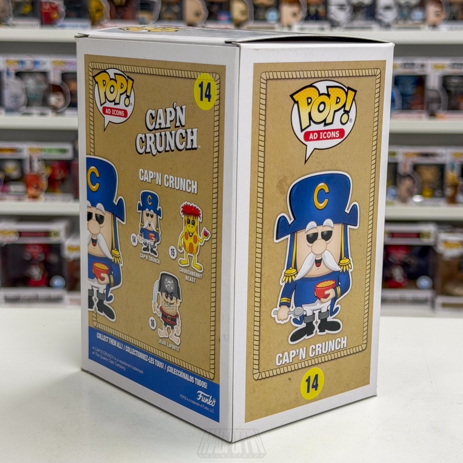 Funko Pop Ad Icons Cap'n Crunch Target Exclusive 14 Cereal Mascot Vinyl Figure