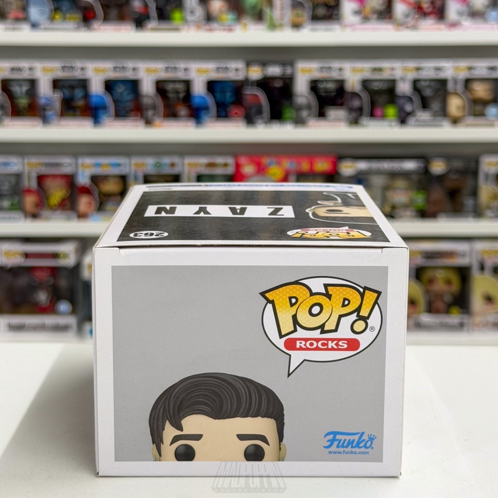 Funko Pop Rocks Zayn Malik 263 Music Singer R&B One Direction Band Vinyl Figure