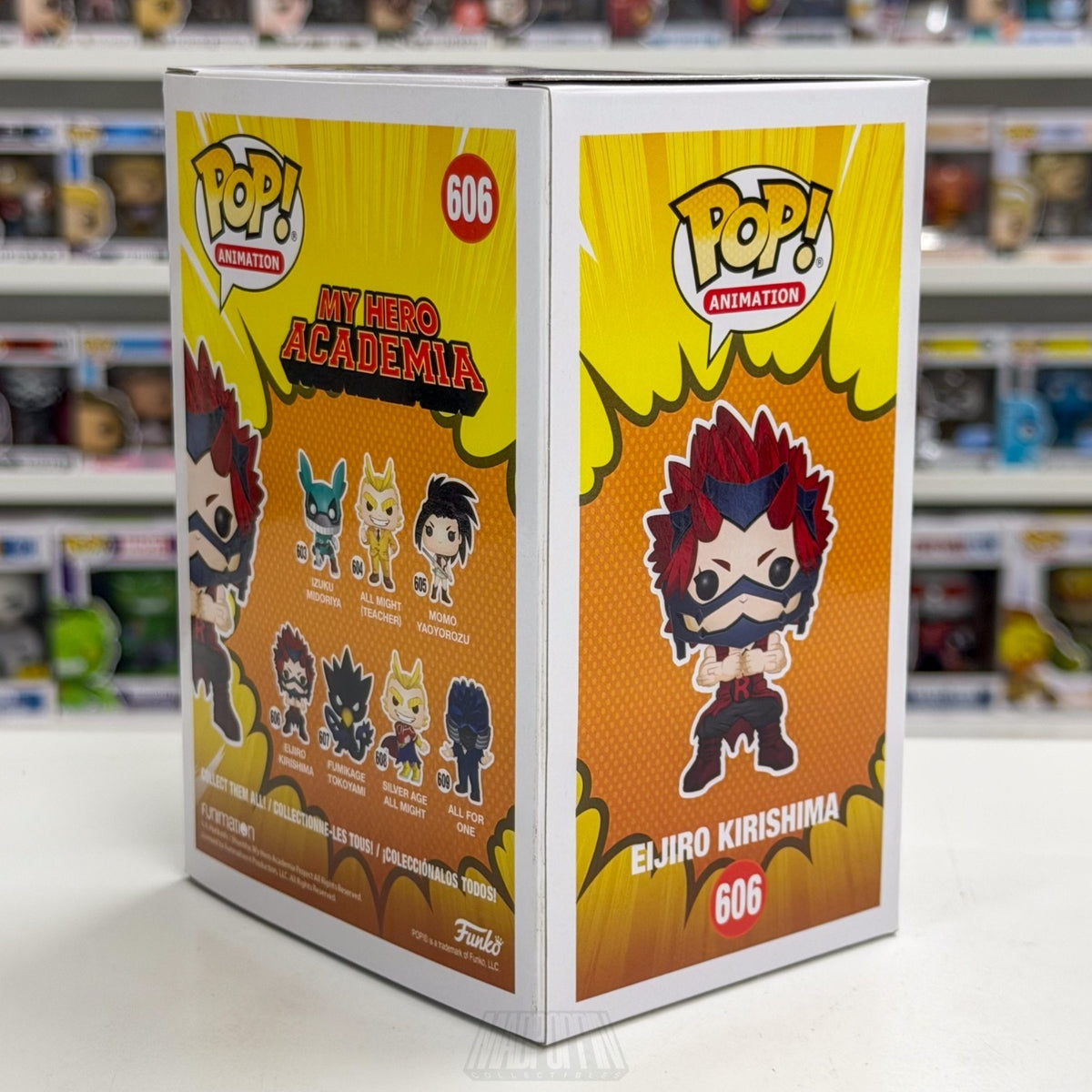 Funko Pop Anime My Hero Academia Eijiro Kirishima 606 Japan Manga Vinyl Figure