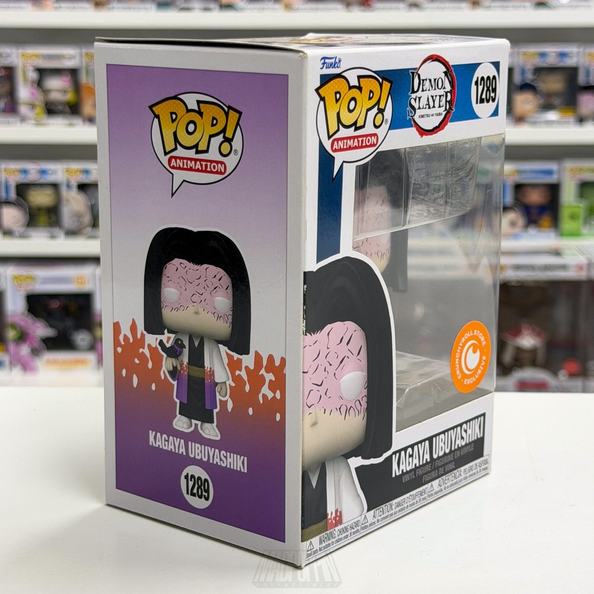 Funko Pop Anime Demon Slayer Kagaya Ubuyashiki Crunchyroll 1289 Toy Vinyl Figure