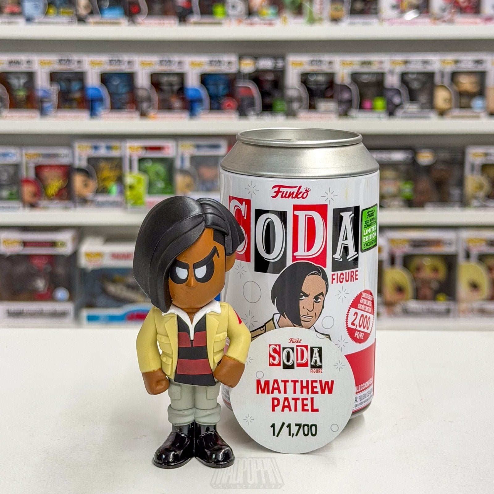 Funko Soda Movies Scott Pilgrim vs the World Matthew Patel ECCC Toy Vinyl Figure