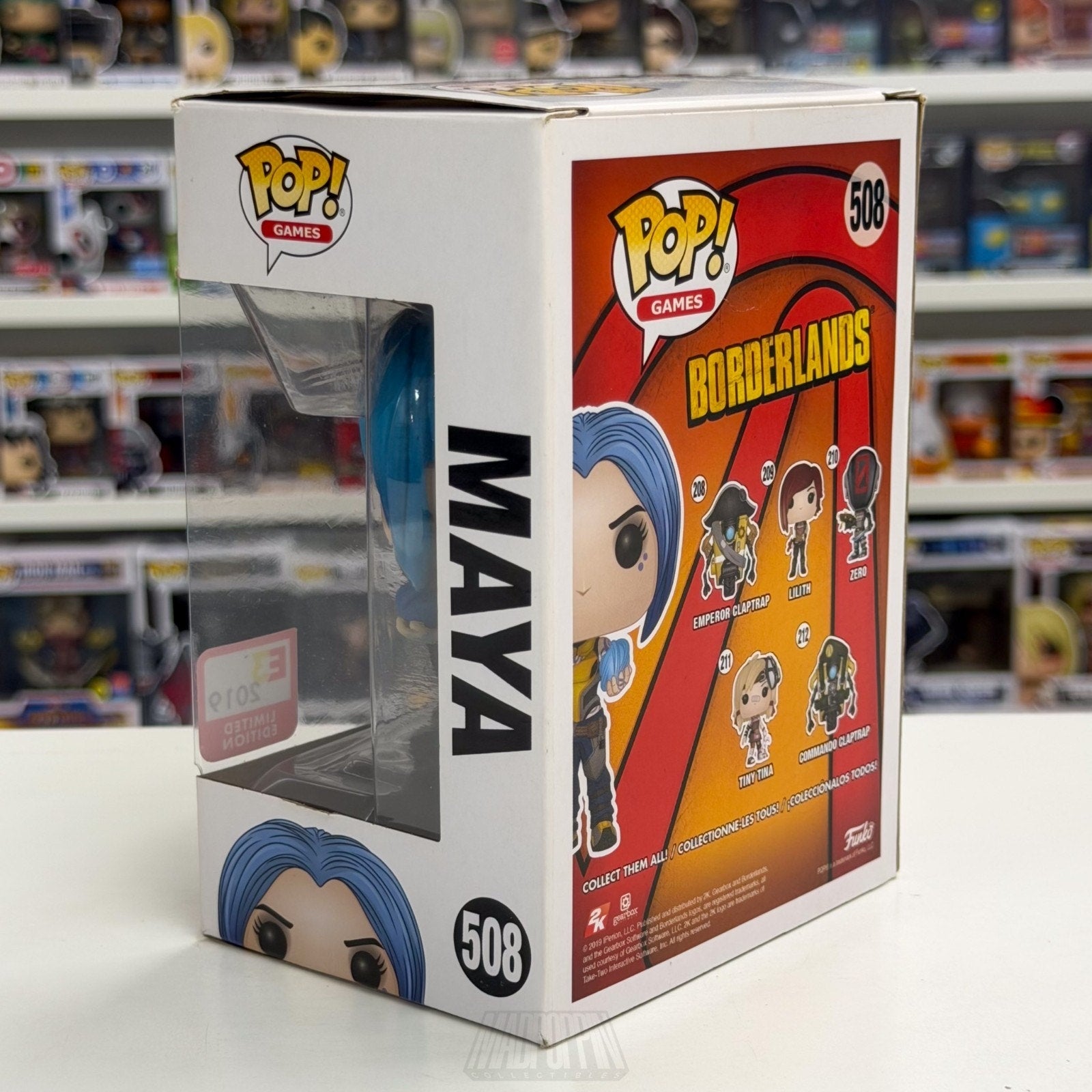 Funko Pop Maya GameStop, Electronic Entertainment Expo 508 Vinyl Figure