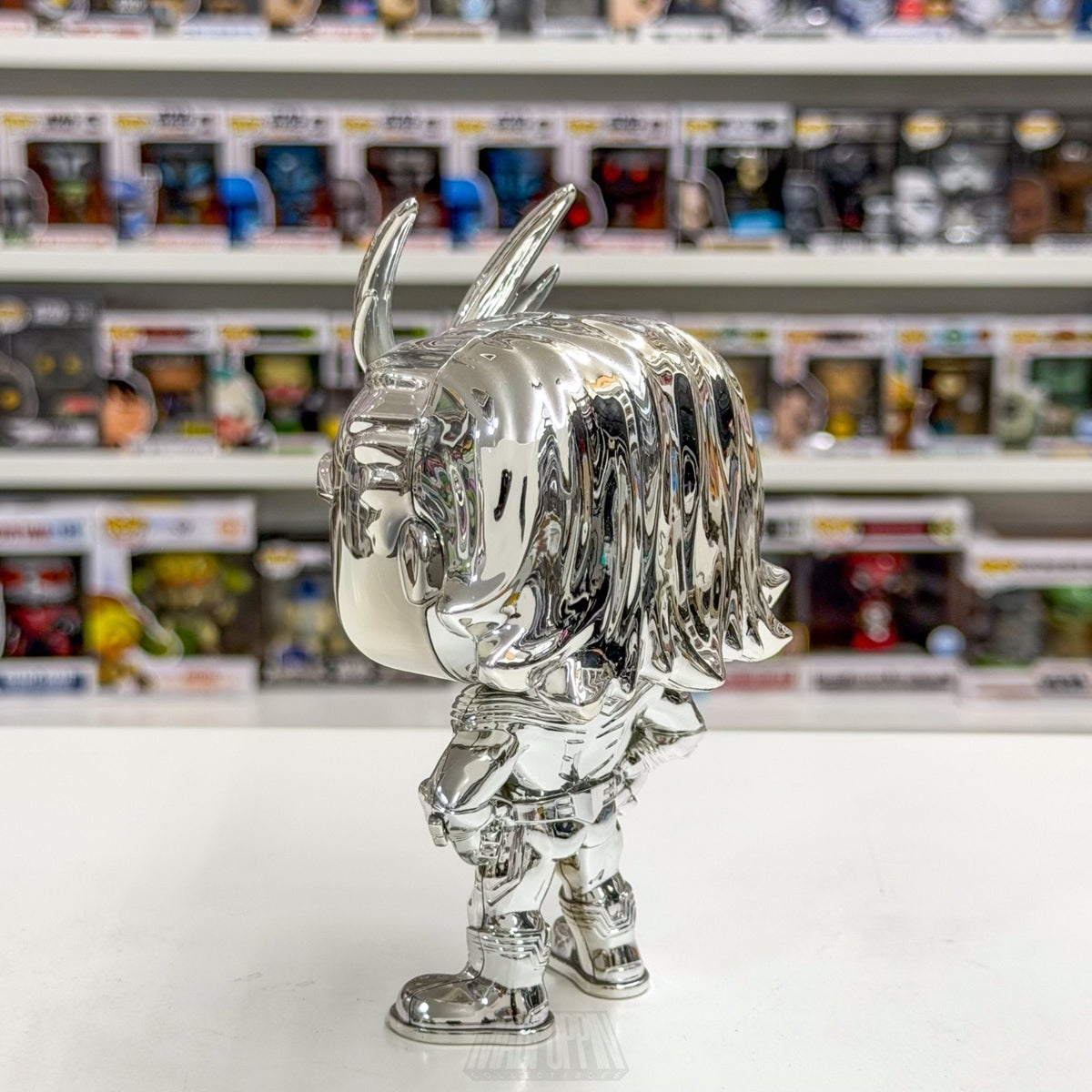 Funko Pop Anime My Hero Academia All Might Silver Chrome OOB Toy Vinyl Figure