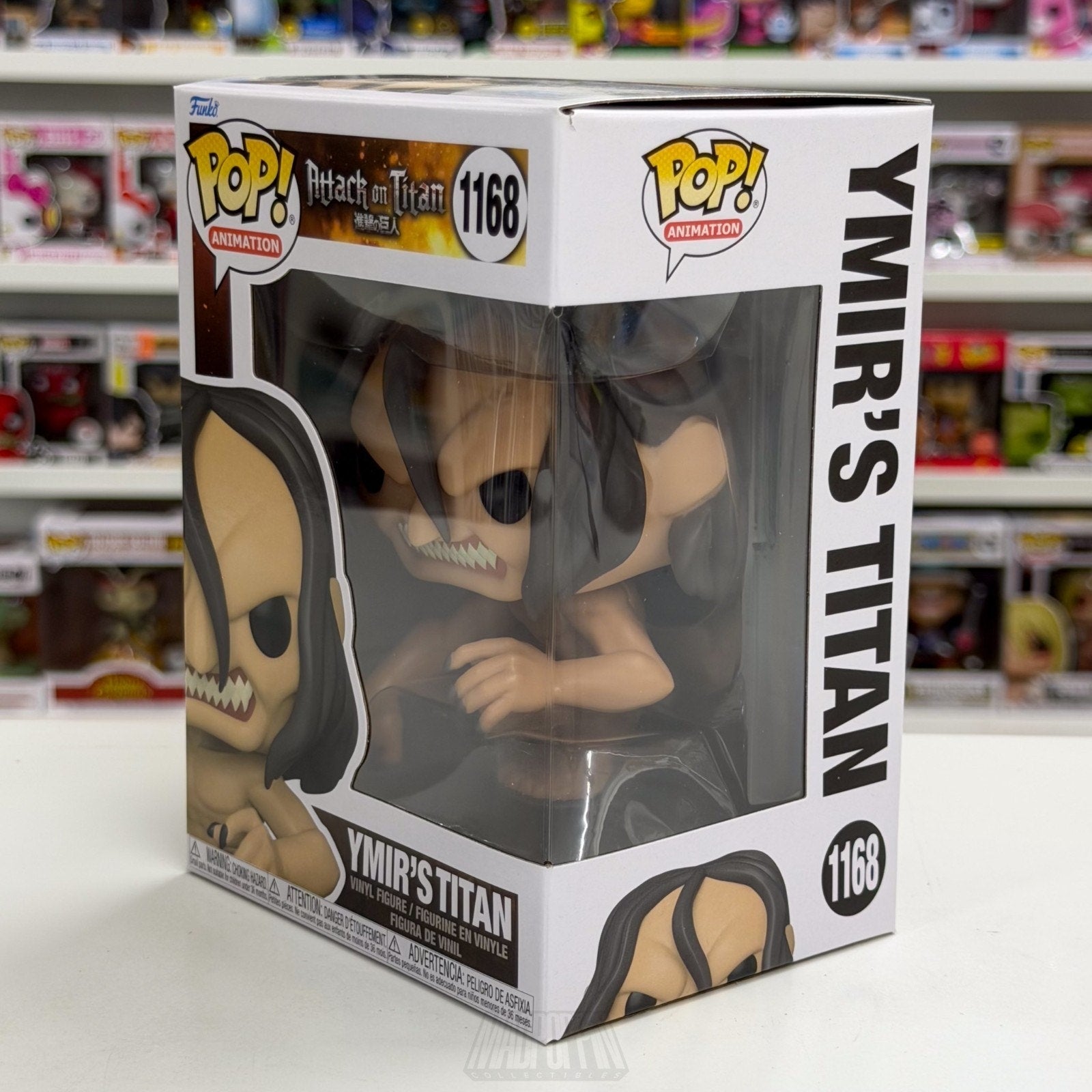 Funko Pop Anime Attack on Tita Ymir's Titan 1168 Japan Manga Toy Vinyl Figure