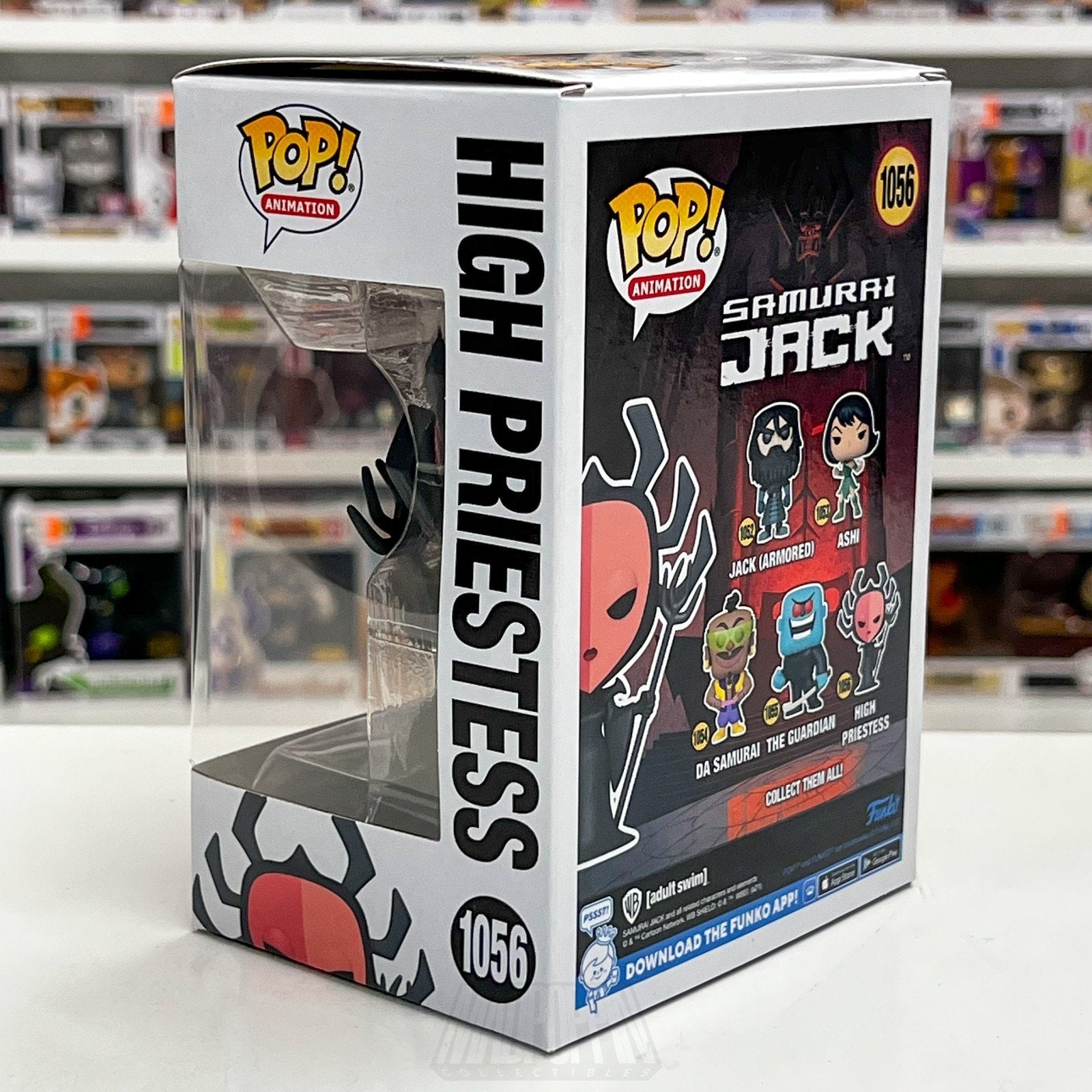 Funko Pop Animation Samurai Jack High Priestess 1056 Figure Cartoon Network