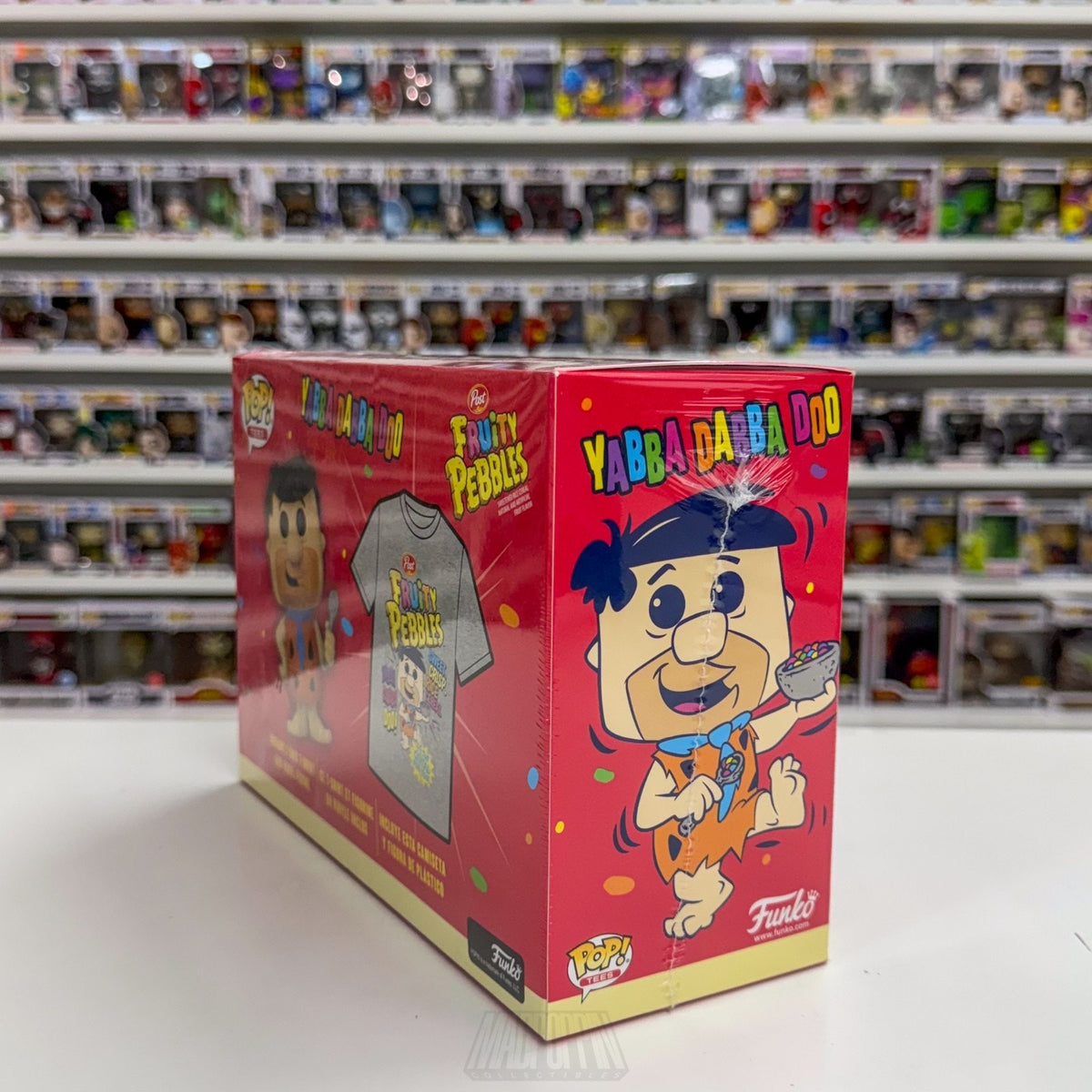 Funko Pop Animation Fred Flintstone w/Spoon Small Tee GameStop 146 Vinyl Figure