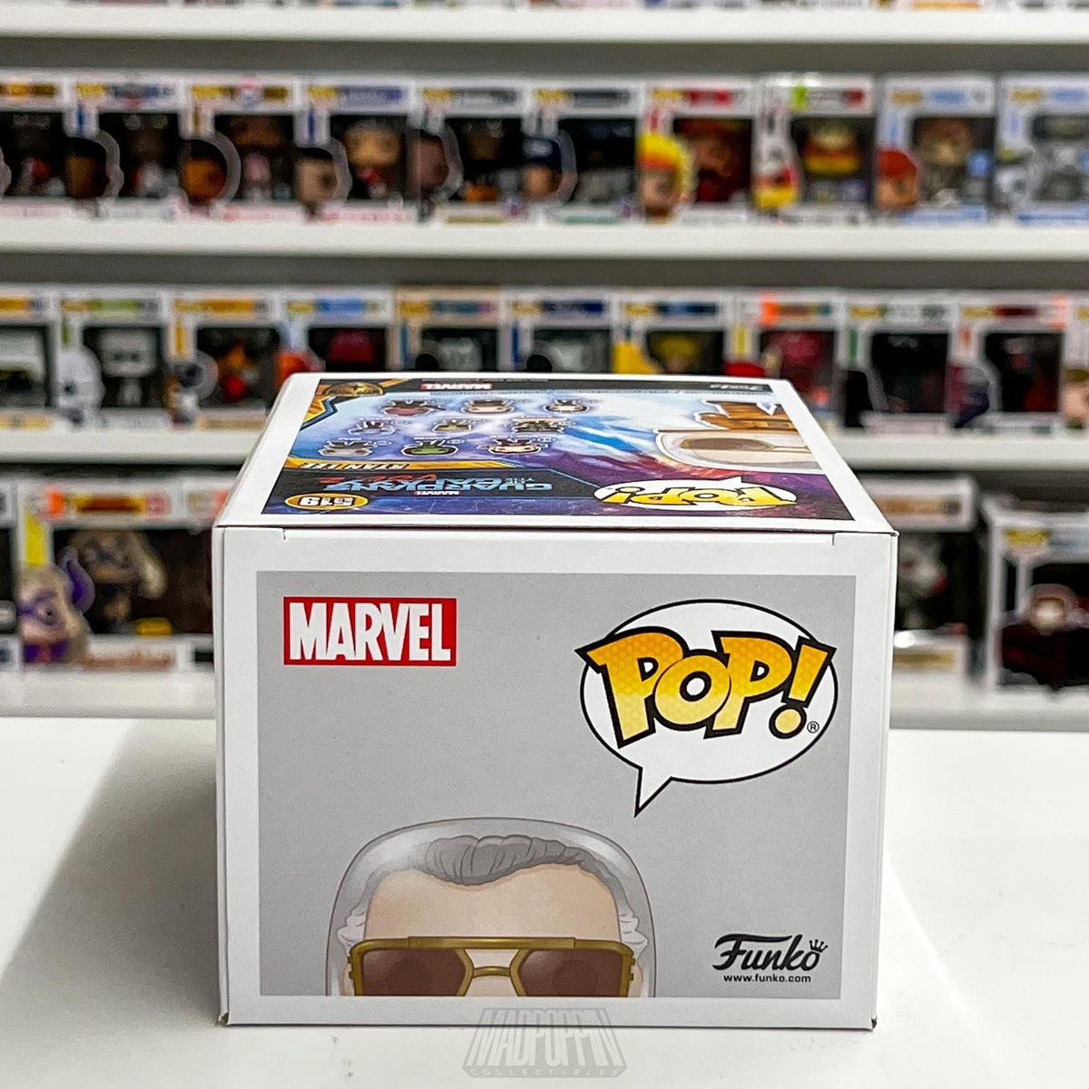 Funko Pop Marvel Guardians of the Galaxy Vol 2 Stan Lee NYCC 519 Vinyl Figure