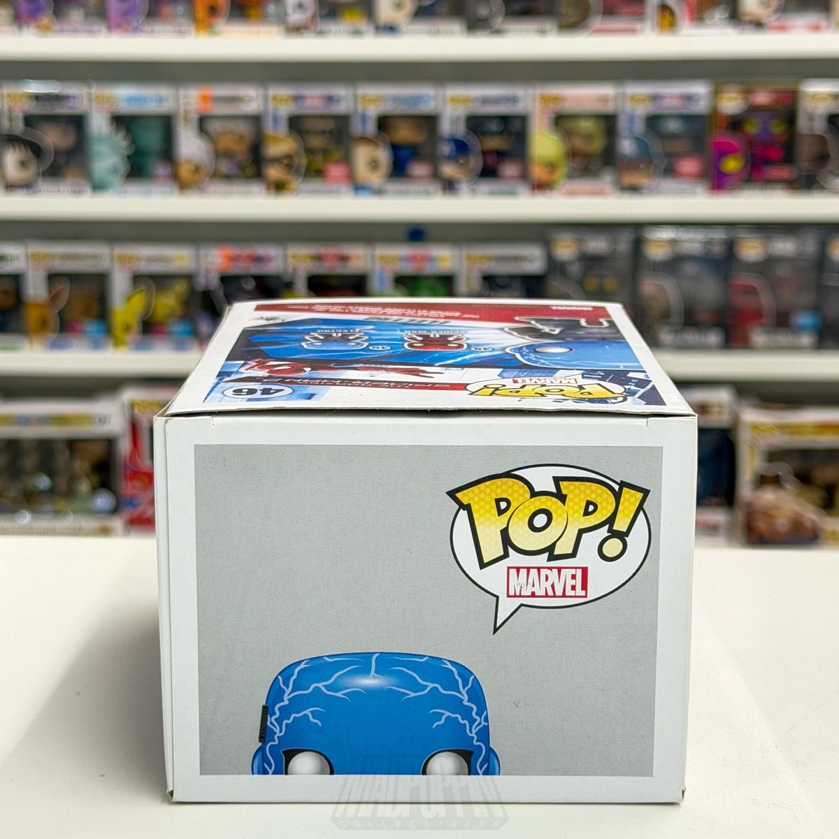 Funko Pop Marvel Amazing Spider-Man 2 Electro Glow 46 Oscorp Toy Vinyl Figure