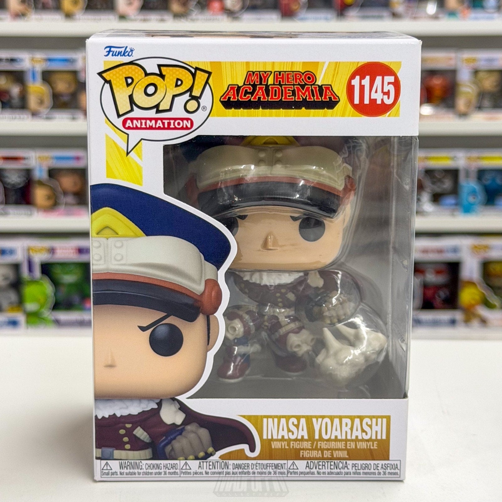 Funko Pop Anime My Hero Academia Inasa Yoarashi 1145 Japanese Manga Vinyl Figure