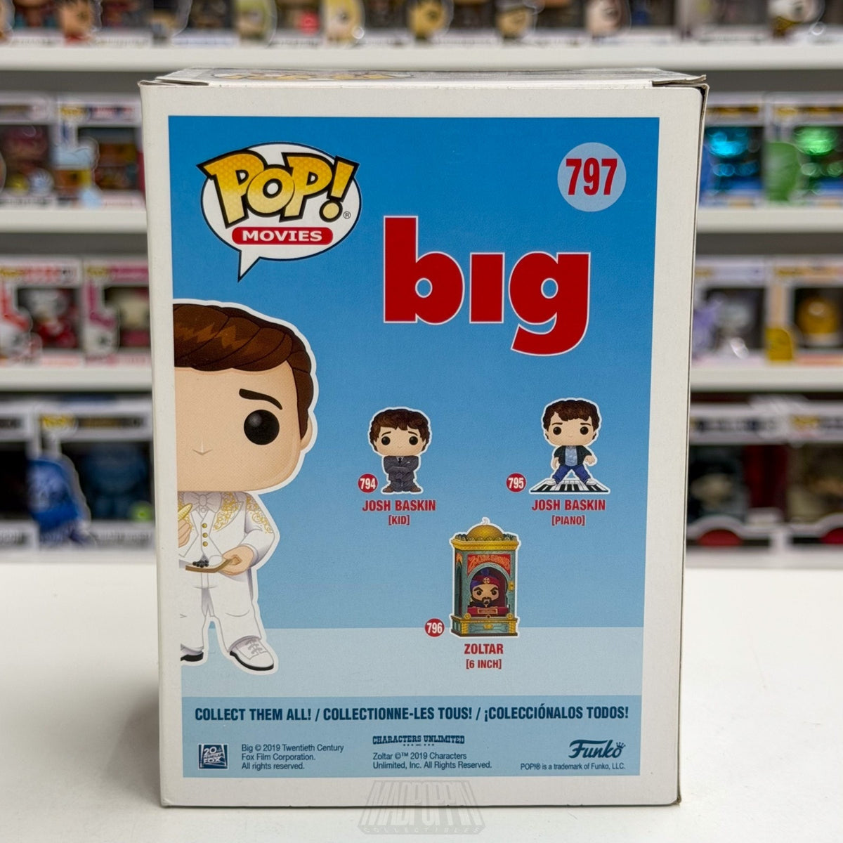 Funko Pop Movies Big Josh Baskin White Tuxedo Target Exclusive 797 Vinyl Figure