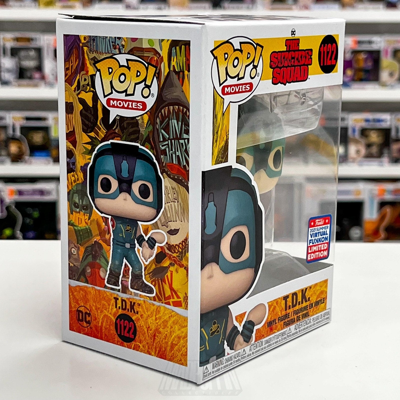 Funko Pop The Suicide Squad T.D.K. #1122 Vinyl Figure 2021 Summer Funkon LE