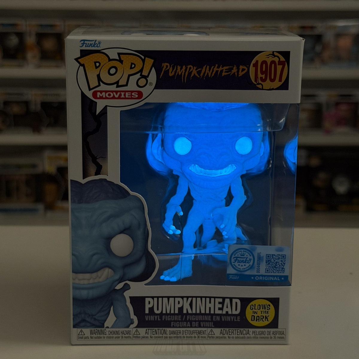 Funko Pop Movies Pumpkinhead Glow Entertainment Earth 1907 Horror Vinyl Figure
