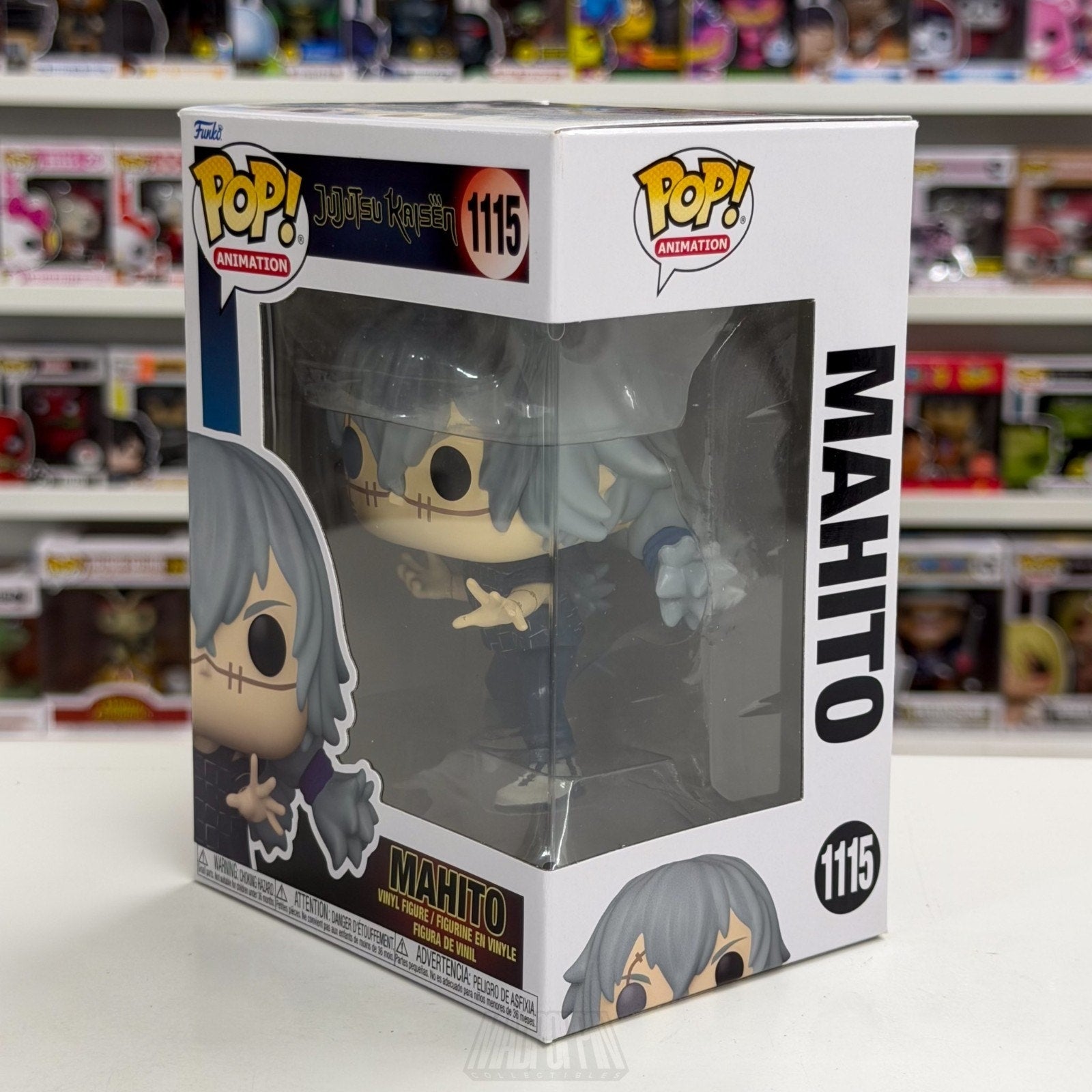 Funko Pop Anime Jujutsu Kaisen Mahito 1115 Japan Dark Fantasy Manga Vinyl Figure