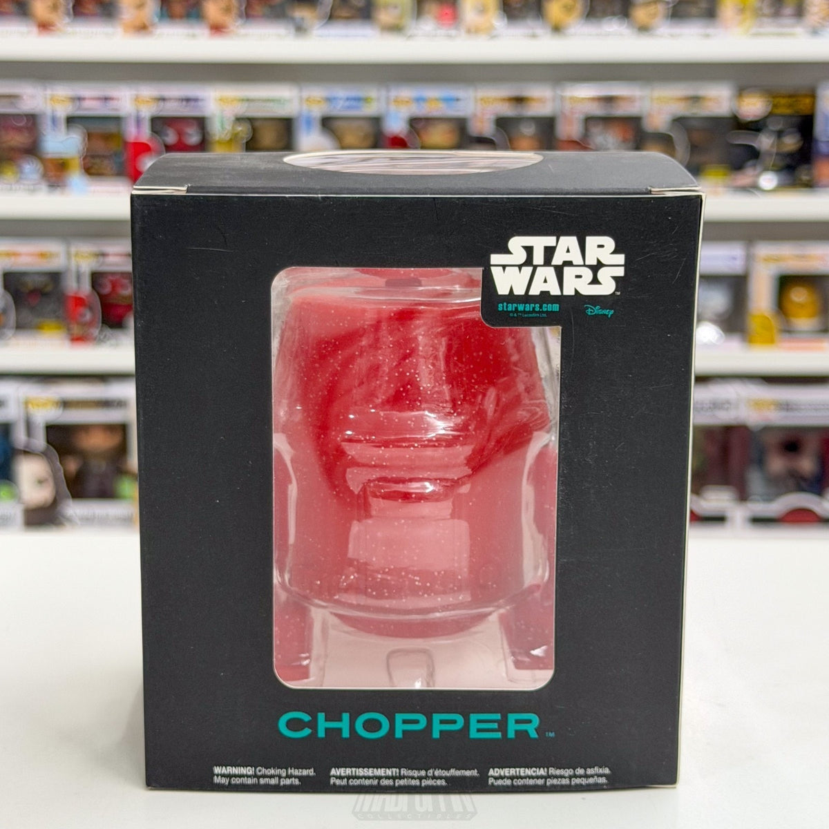 Funko Hikari Mini XS Star Wars Smugglers Bounty Rebels Chopper Red Glitter Toy