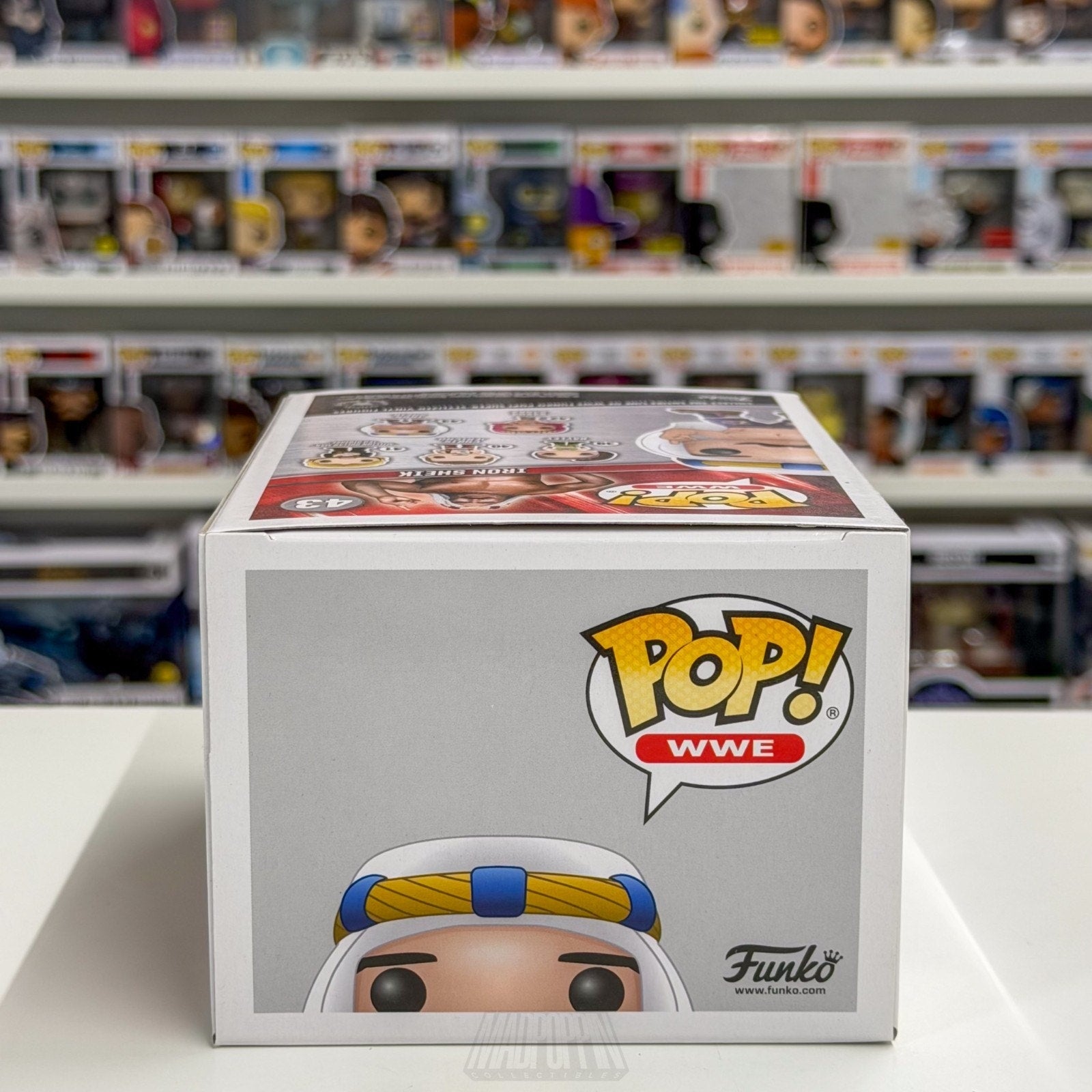 Funko Pop WWE Iron Sheik 43 WWF Professional Wrestling Champ Toy Vinyl Figure