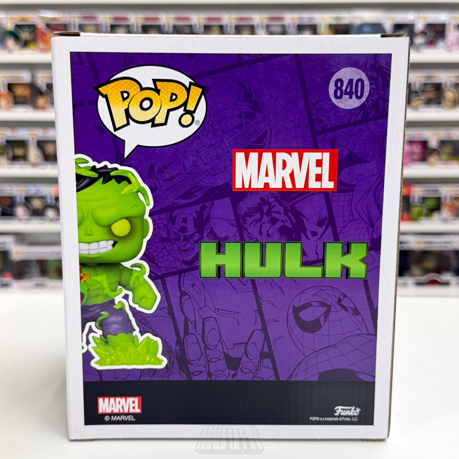 Funko Pop Marvel Immortal Hulk Previews PX Exclusive 840 Horror Vinyl 6" Figure