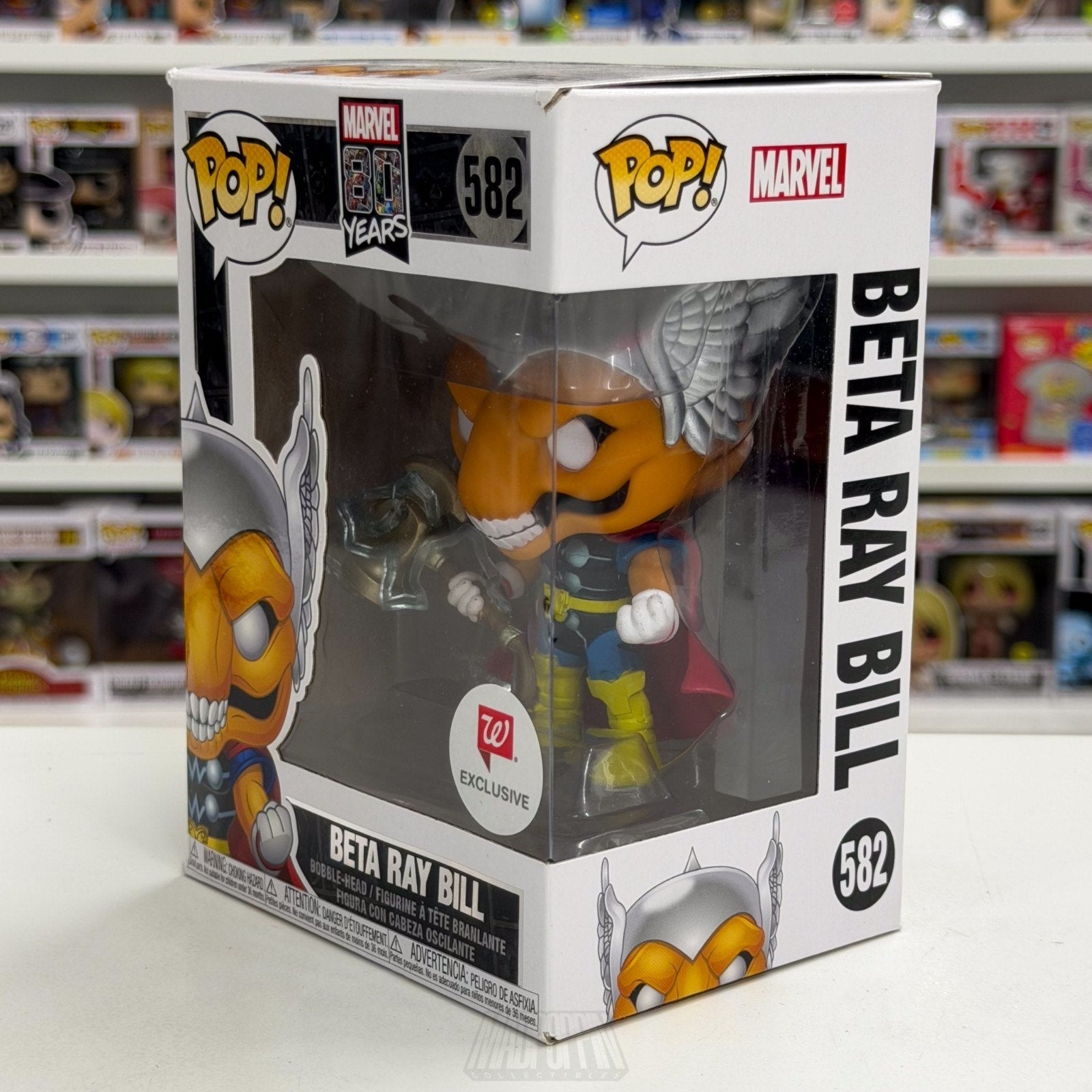 Funko Pop Marvel 80 Years Beta Ray Bill 582 Korbinite Alien Thor Vinyl Figure