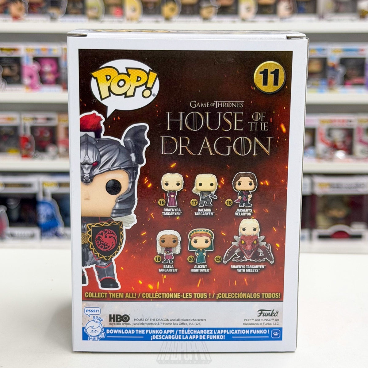 Funko Pop TV HBO House of the Dragon Daemon Targaryen WonderCon 11 Vinyl Figure