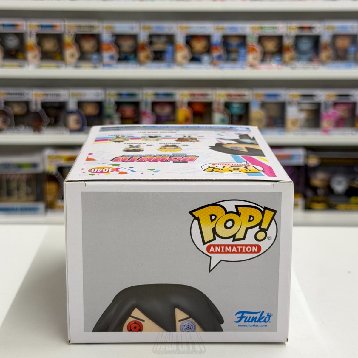 Funko Pop Anime Boruto Sasuke Glow Chalice Chase 1040 Japan Manga Vinyl Figure